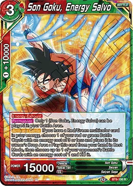 Son Goku, Energy Salvo 「BT8-106」「EN」