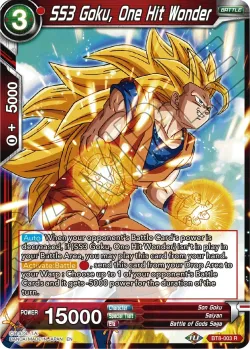 SS3 Goku, One Hit Wonder #BT8-003 · Dragon Ball Super CCG