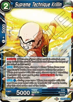 Supreme Technique Krillin #BT8-030 · Dragon Ball Super CCG