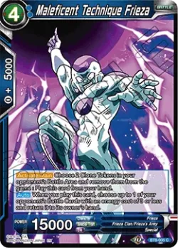 Maleficent Technique Frieza #BT8-035 · Dragon Ball Super CCG