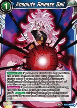 Absolute Release Ball #BT8-043 · Dragon Ball Super CCG
