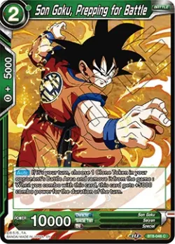 Son Goku, Prepping for Battle #BT8-046 · Dragon Ball Super CCG
