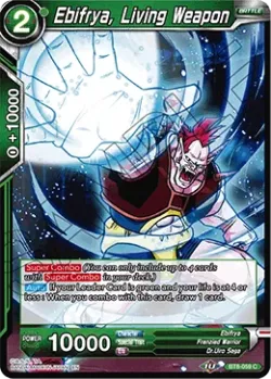 Ebifrya, Living Weapon #BT8-059 · Dragon Ball Super CCG