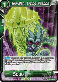 Bio-Man, Living Weapon #BT8-061 · Dragon Ball Super CCG