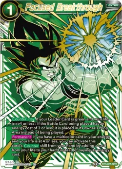 Focused Breakthrough #BT8-065 · Dragon Ball Super CCG