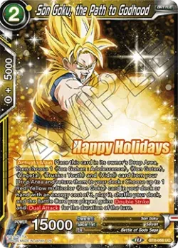 Son Goku, the Path to Godhood #BT8-068_PR02 · Dragon Ball Super CCG