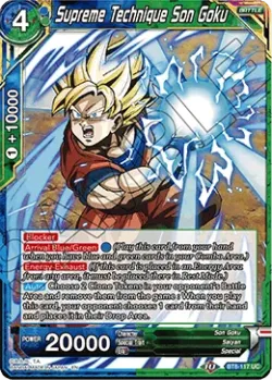Supreme Technique Son Goku 「BT8-117」「EN」