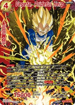 Vegeta, Prideful Hero 「BT8-125」「EN」