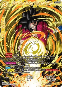 SS4 Son Goku, Prideful Hero 「BT8-131」「EN」