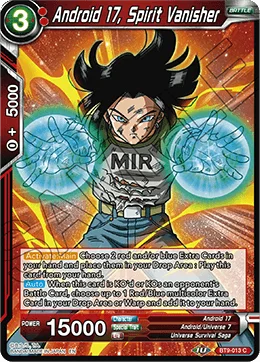 Android 17, Spirit Vanisher 「BT9-013」「EN」