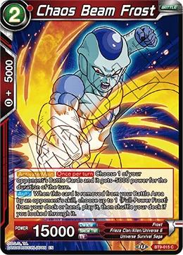 Chaos Beam Frost 「BT9-015」「EN」
