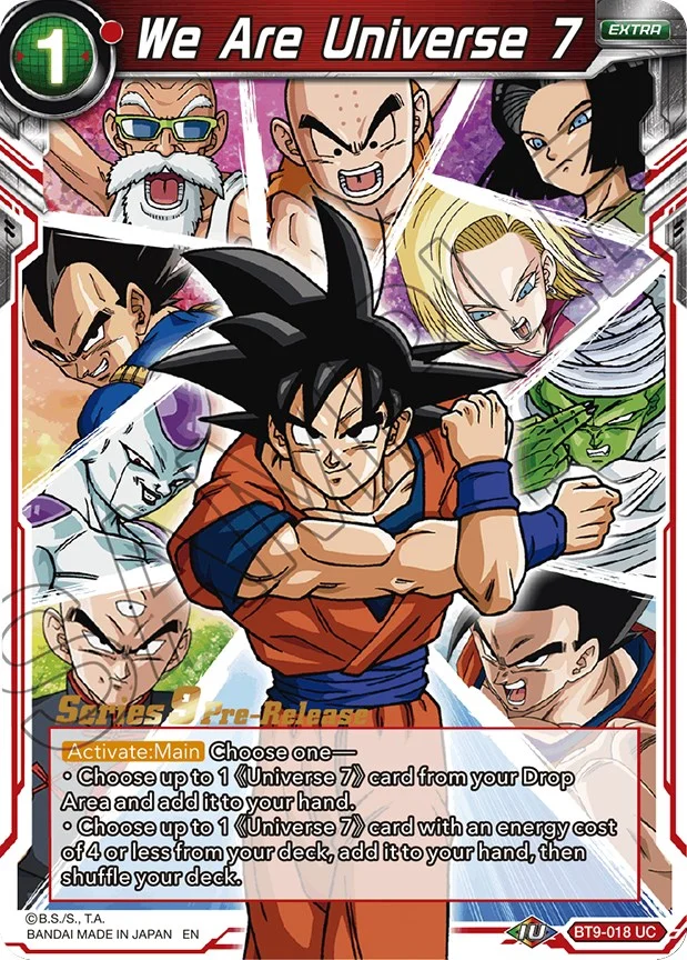 We Are Universe 7 「BT9-018」「EN」