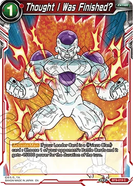 Thought I Was Finished? 「BT9-019」「EN」