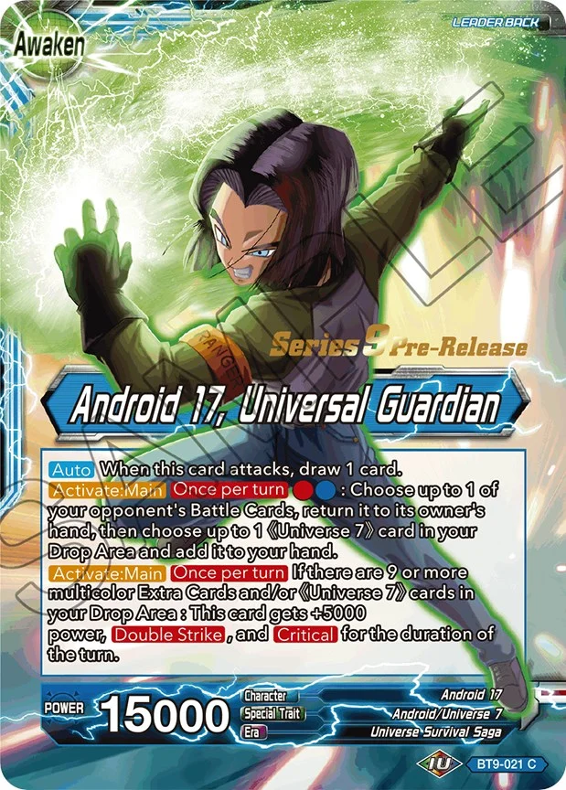 Android 17 「BT9-021」「EN」