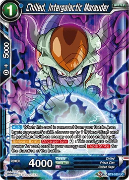 Chilled, Intergalactic Marauder 「BT9-025」「EN」