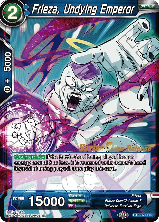 Frieza, Undying Emperor 「BT9-027」「EN」