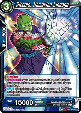 Piccolo, Namekian Lineage 「BT9-029」「EN」