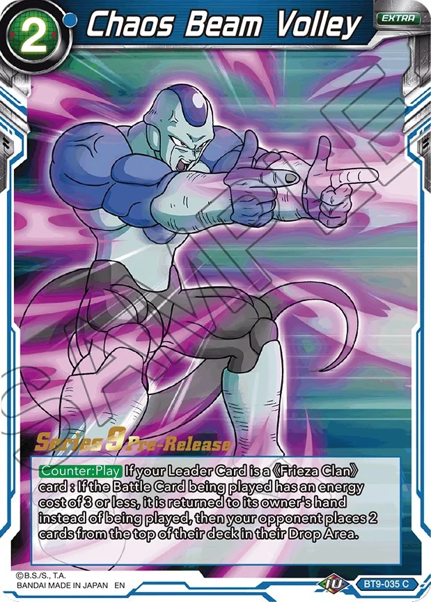 Chaos Beam Volley 「BT9-035」「EN」