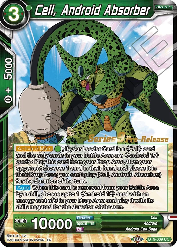 Cell, Android Absorber 「BT9-039」「EN」