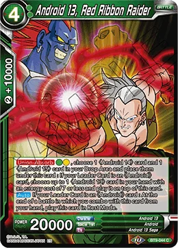 Android 13, Red Ribbon Raider 「BT9-044」「EN」