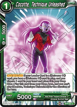 Cocotte, Technique Unleashed 「BT9-047」「EN」