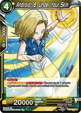 Android 18, Under Your Skin 「BT9-055」「EN」