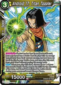Android 17, Titan Toppler 「BT9-056」「EN」