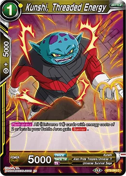 Kunshi, Threaded Energy 「BT9-063」「EN」