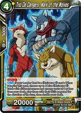 Trio De Dangers, Mark of the Wolves 「BT9-065」「EN」