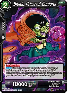 Bibidi, Primeval Conjurer 「BT9-076_PR」「EN」