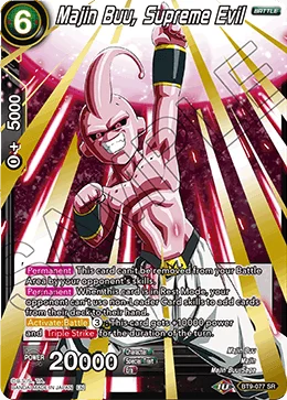 Majin Buu, Supreme Evil 「BT9-077」「EN」