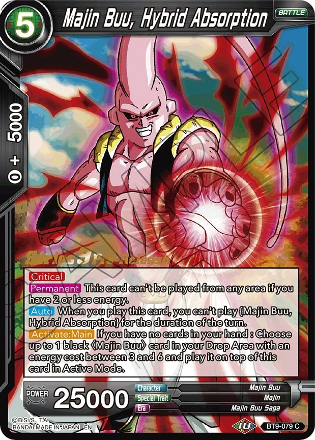 Majin Buu, Hybrid Absorption 「BT9-079」「EN」
