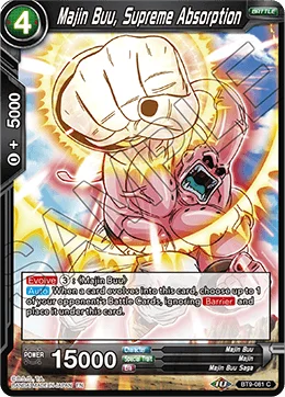 Majin Buu, Supreme Absorption 「BT9-081」「EN」