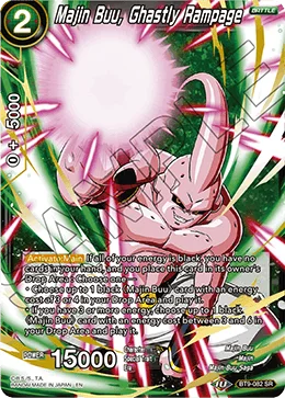 Majin Buu, Ghastly Rampage 「BT9-082」「EN」