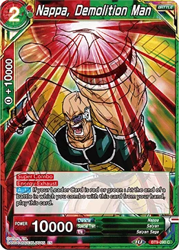 Nappa, Demolition Man 「BT9-090」「EN」