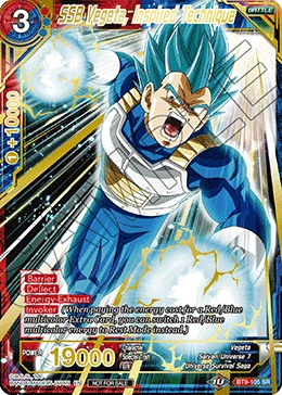 SSB Vegeta, Inspired Technique 「BT9-105_PR」「EN」