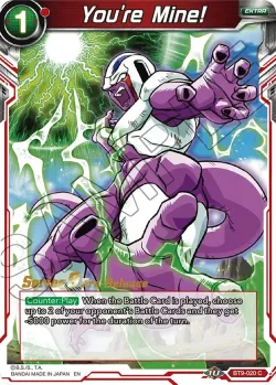 You're Mine! #BT9-020 · Dragon Ball Super CCG