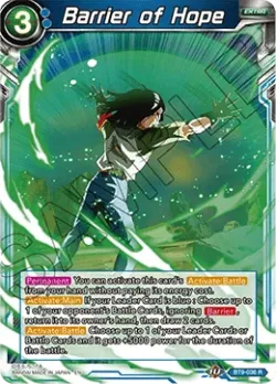 Barrier of Hope #BT9-036 · Dragon Ball Super CCG