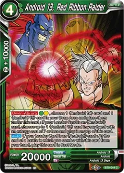 Android 13, Red Ribbon Raider #BT9-044 · Dragon Ball Super CCG