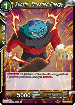 Kunshi, Threaded Energy #BT9-063 · Dragon Ball Super CCG