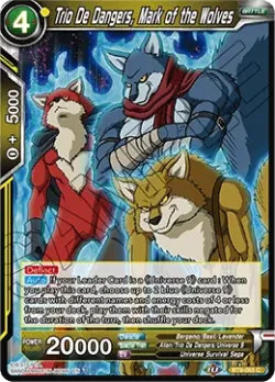Trio De Dangers, Mark of the Wolves #BT9-065 · Dragon Ball Super CCG