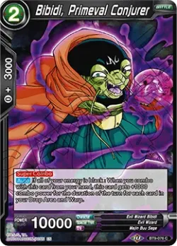 Bibidi, Primeval Conjurer #BT9-076 · Dragon Ball Super CCG