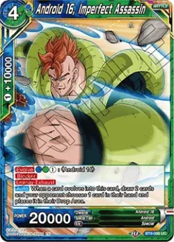 Android 16, Imperfect Assassin #BT9-098 · Dragon Ball Super CCG