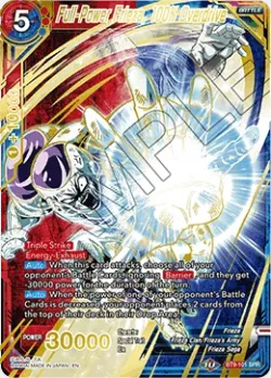 Full-Power Frieza, 100% Overdrive #BT9-101_SPR · Dragon Ball Super CCG