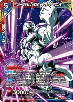 Full-Power Frieza, 100% Overdrive #BT9-101_SPR02 · Dragon Ball Super CCG