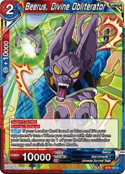 Beerus, Divine Obliterator 「BT9-107」「EN」