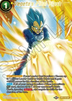 Vegeta's Final Flash 「BT9-133」「EN」