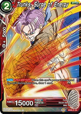 Trunks, Surge of Energy 「EX06-01」「EN」