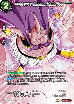 Innocence Cannon Majin Buu 「EX06-05」「EN」