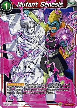 Mutant Genesis 「EX06-07」「EN」